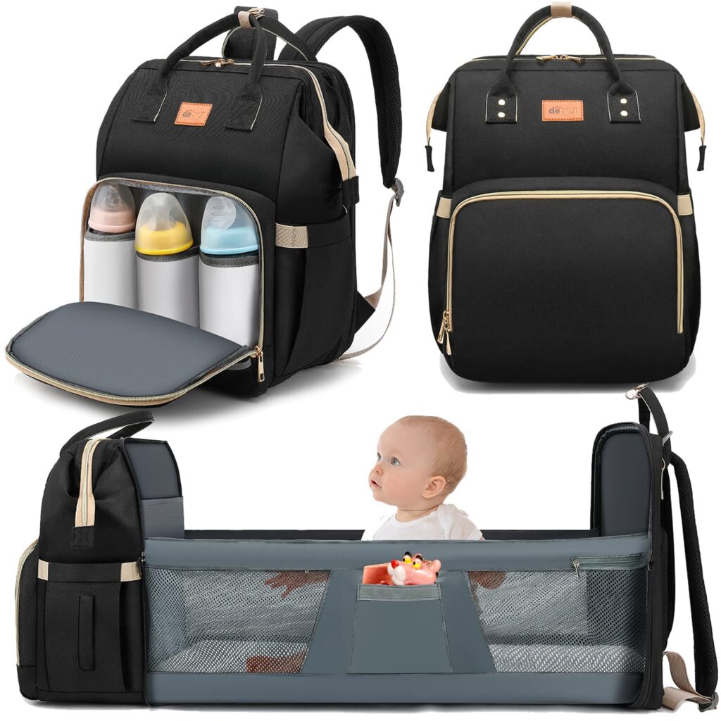 Baby Diaper Bag Backpack with Changing Station